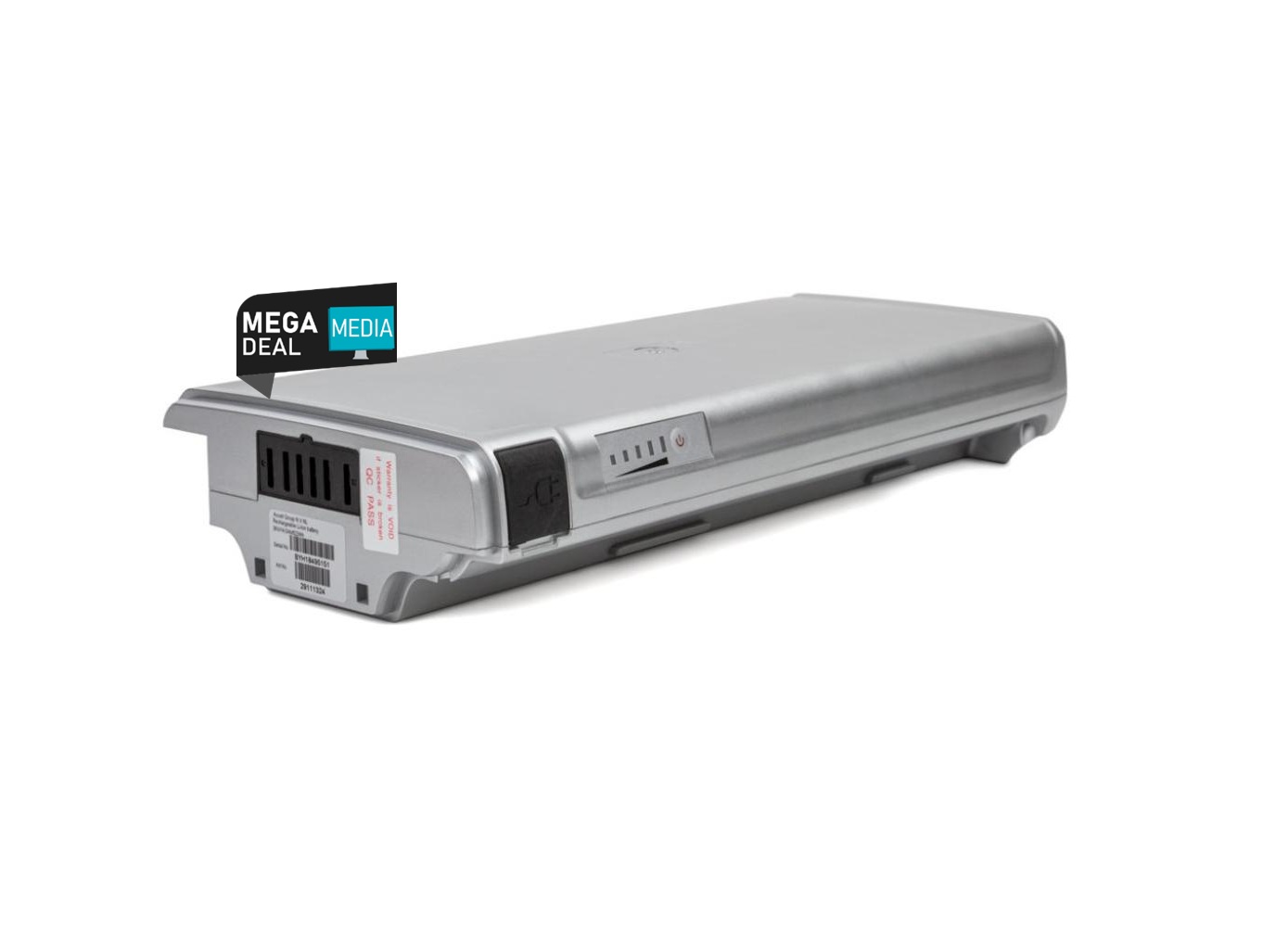 Sparta E-500 fietsaccu 36V 14Ah 504Wh zilver nieuw (ronde lader aansluiting 5pin)